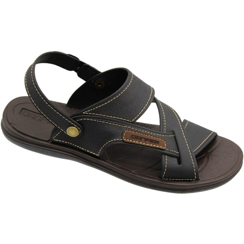 Sandália Danper Veredas Masculina  Preto 4