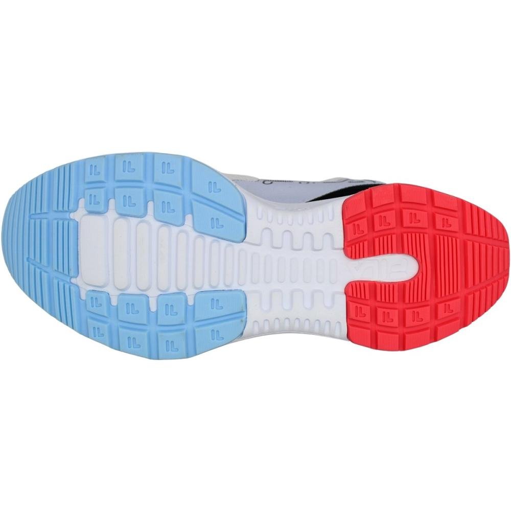 Tênis Esportivo Fila Ride 2 Running Feminino Branco/Preto 5
