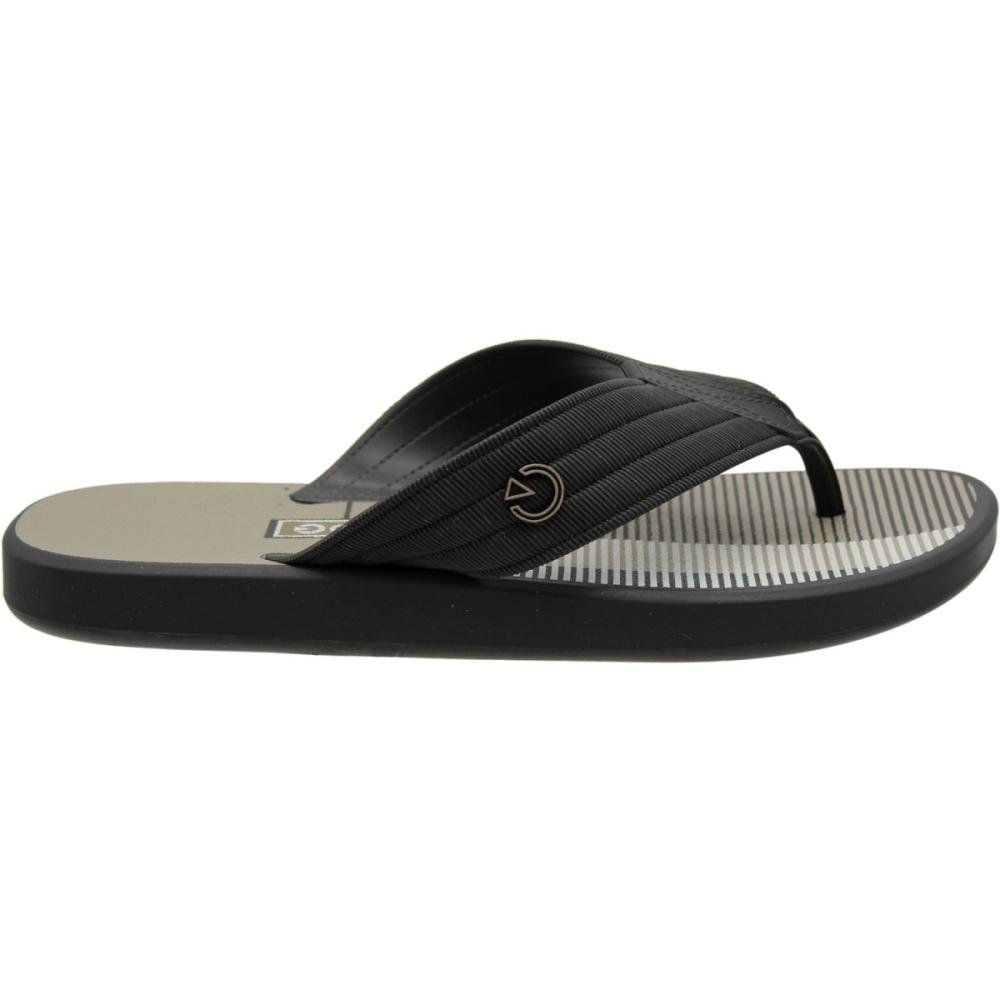 Chinelo de Dedo Cartago Montreal Elegante Masculino Preto 2
