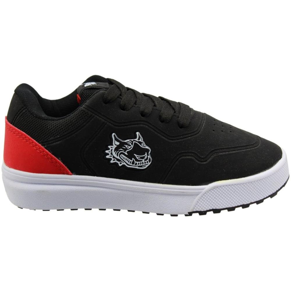 Tênis Casual Infantil Red Nose Martini Escolar Menino Preto 1