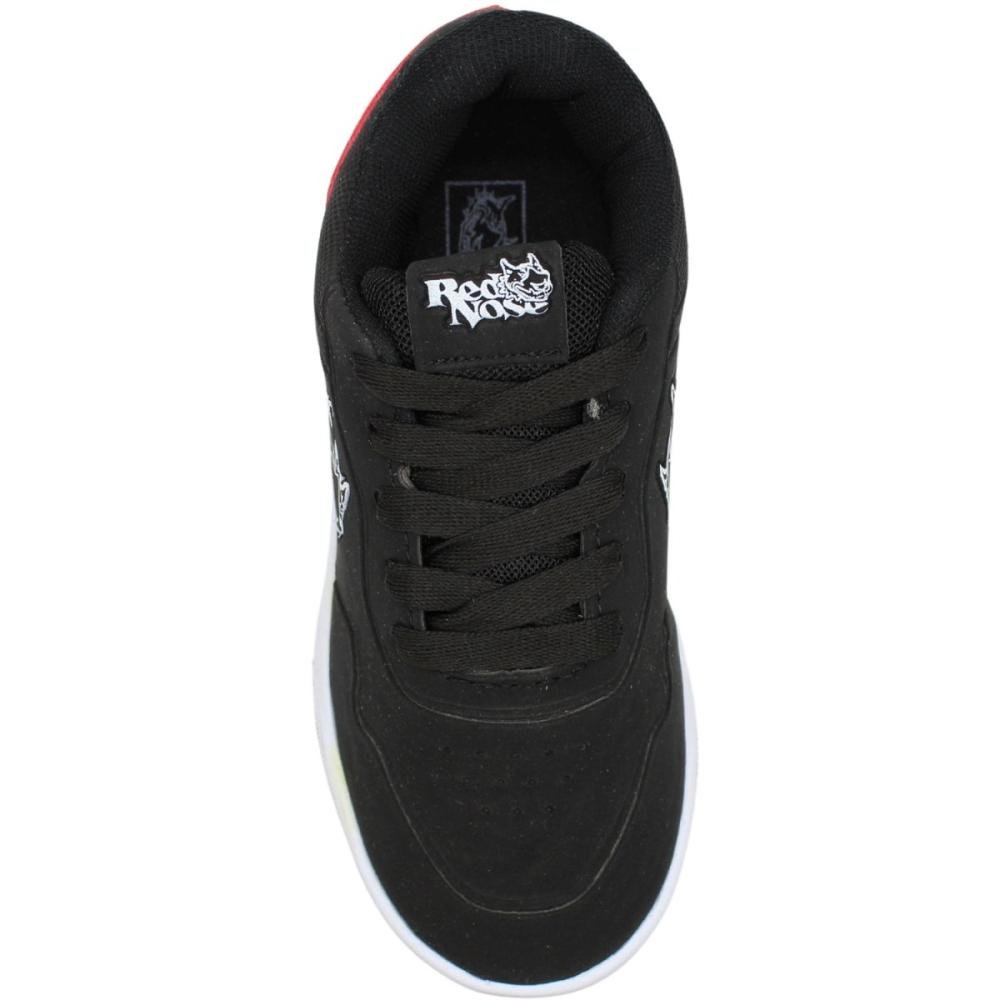 Tênis Casual Infantil Red Nose Martini Escolar Menino Preto 4