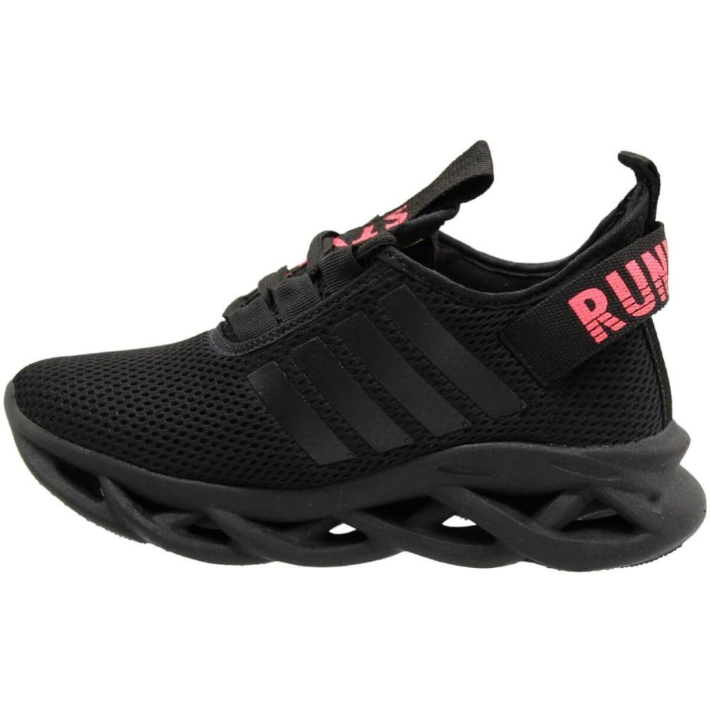 Tênis Runway Extreme Style Feminino Preto 2