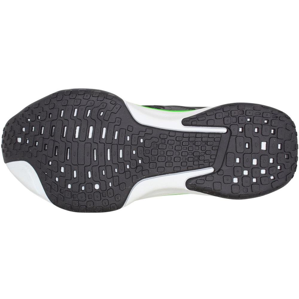 Tênis Esportivo Box 200 Confortável Corrida Masculino Preto/Verde 5