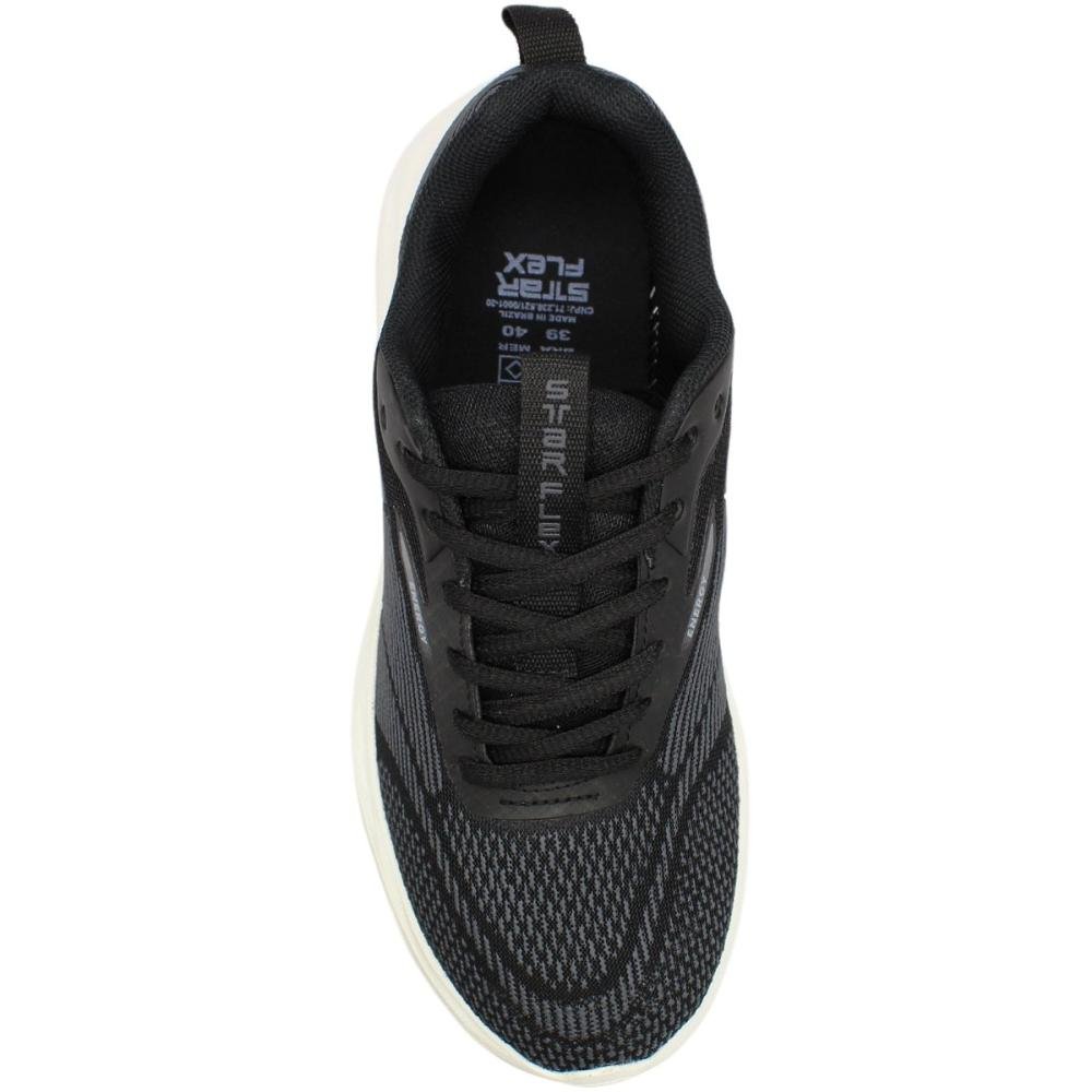 Tênis Esportivo Star Flex Energy Masculino Preto 4