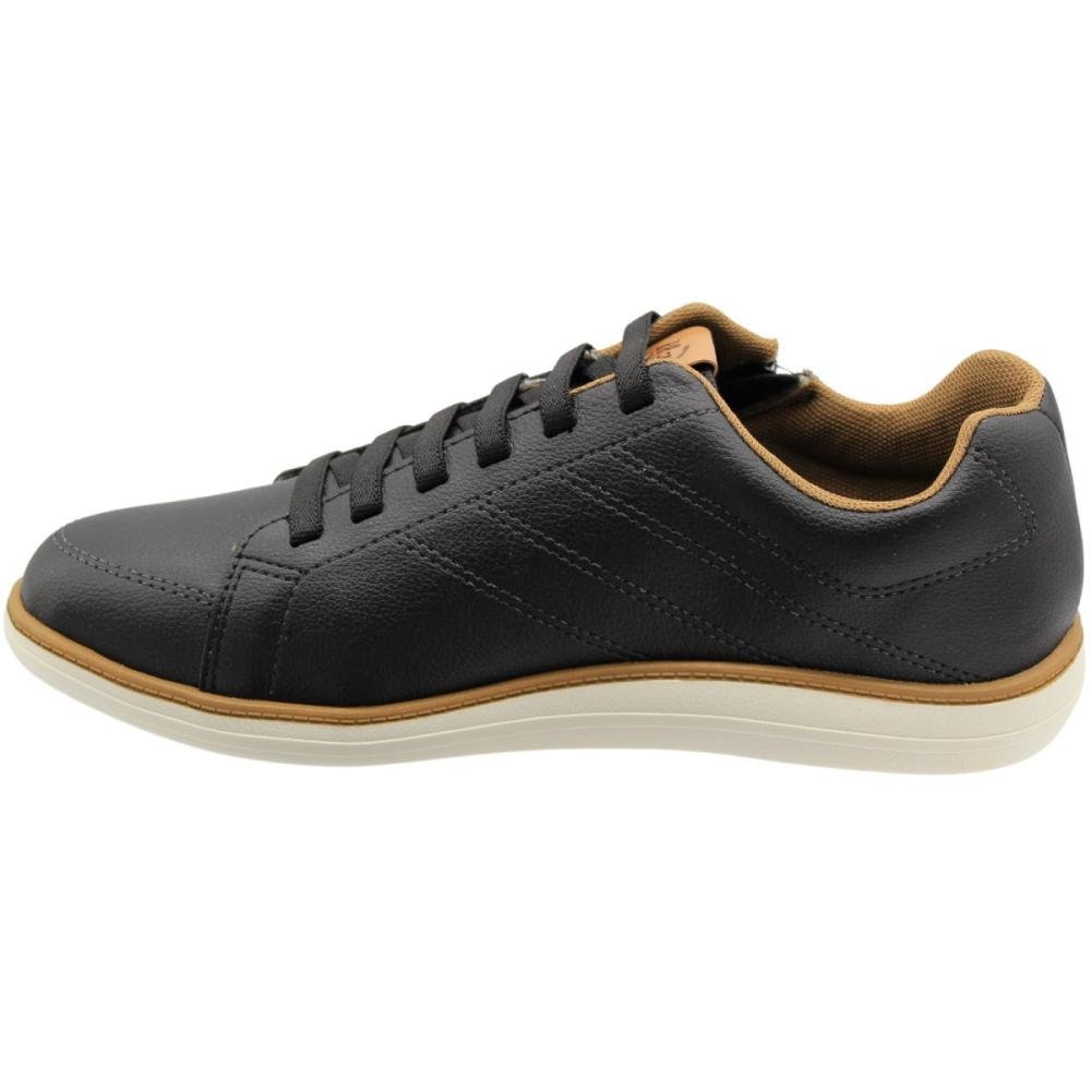 Tênis Casual BRsport Vermont Zíper Calce Fácil Masculino Preto 2