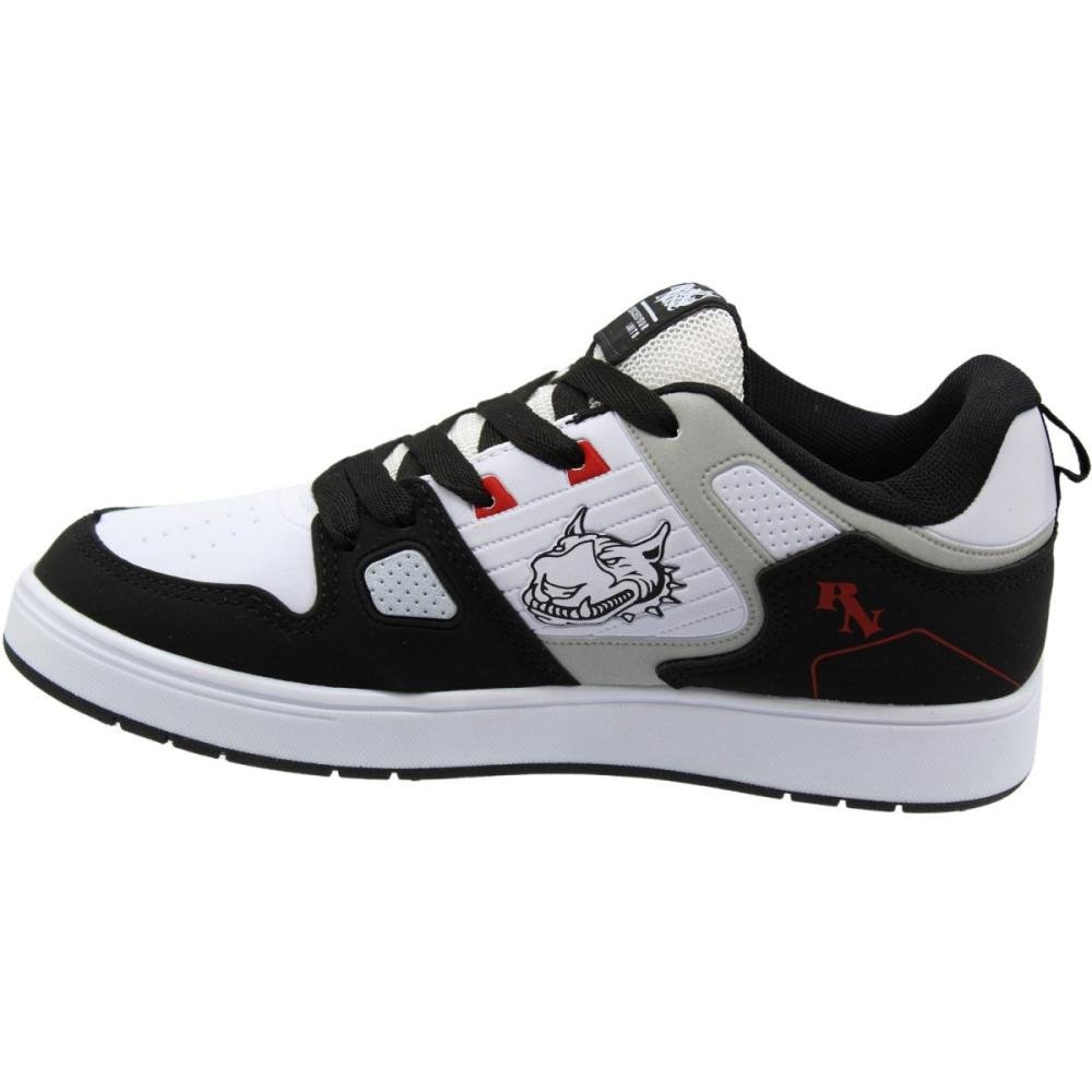 Tênis Casual Red Nose Prescott Juvenil Menino Branco/Preto 2