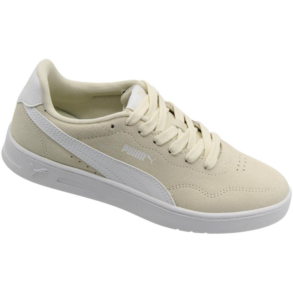 Tênis Casual Puma Court Lally SD Feminino Bege 3