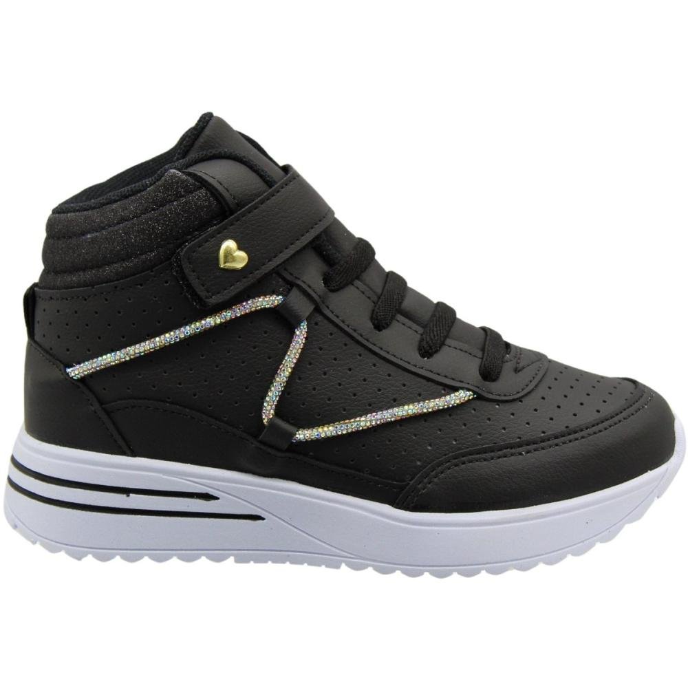 Tênis Infantil Club Happy Cano Alto Menina