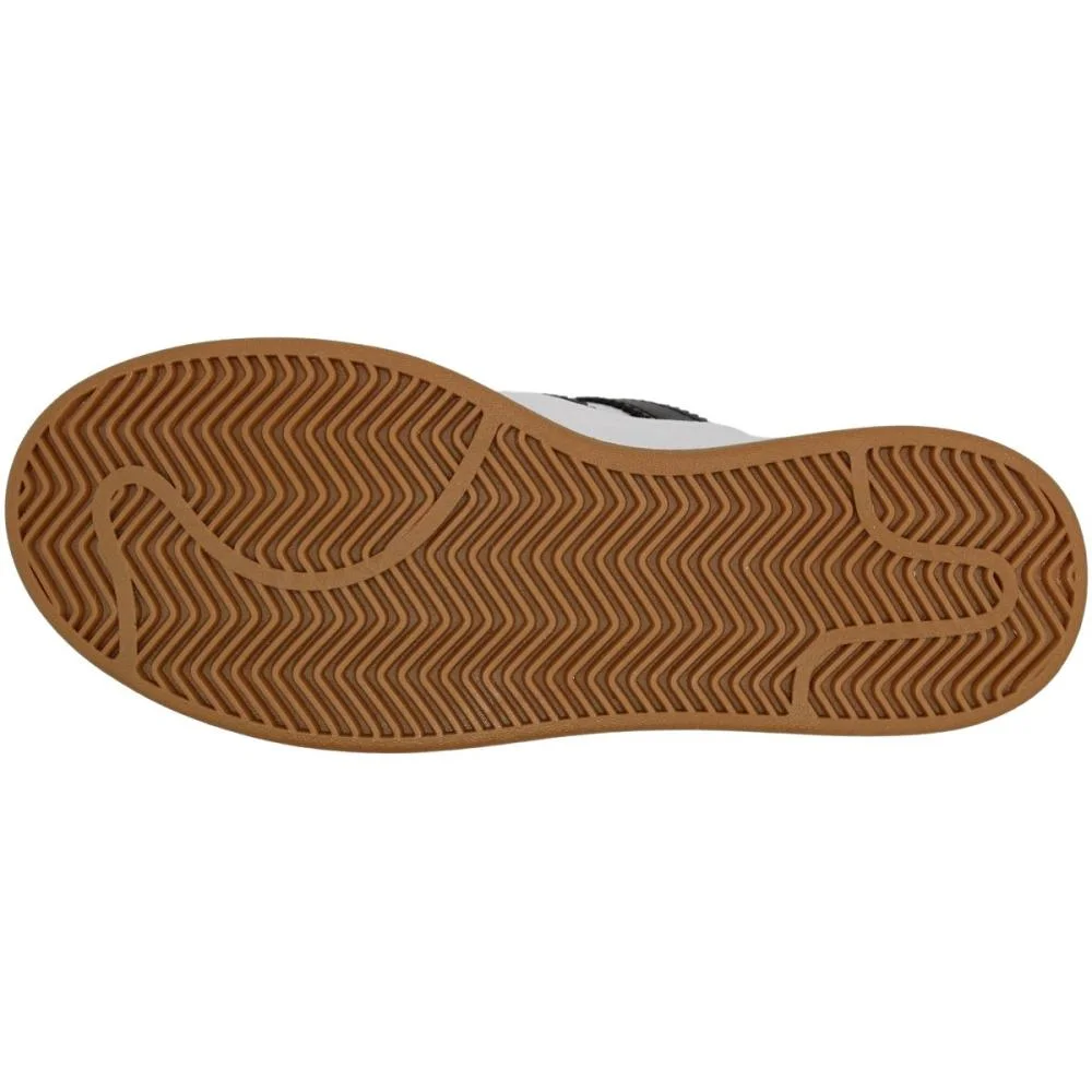 Tênis Casual Juvenil Gibizinho Listras Confortável Menino Branco 5