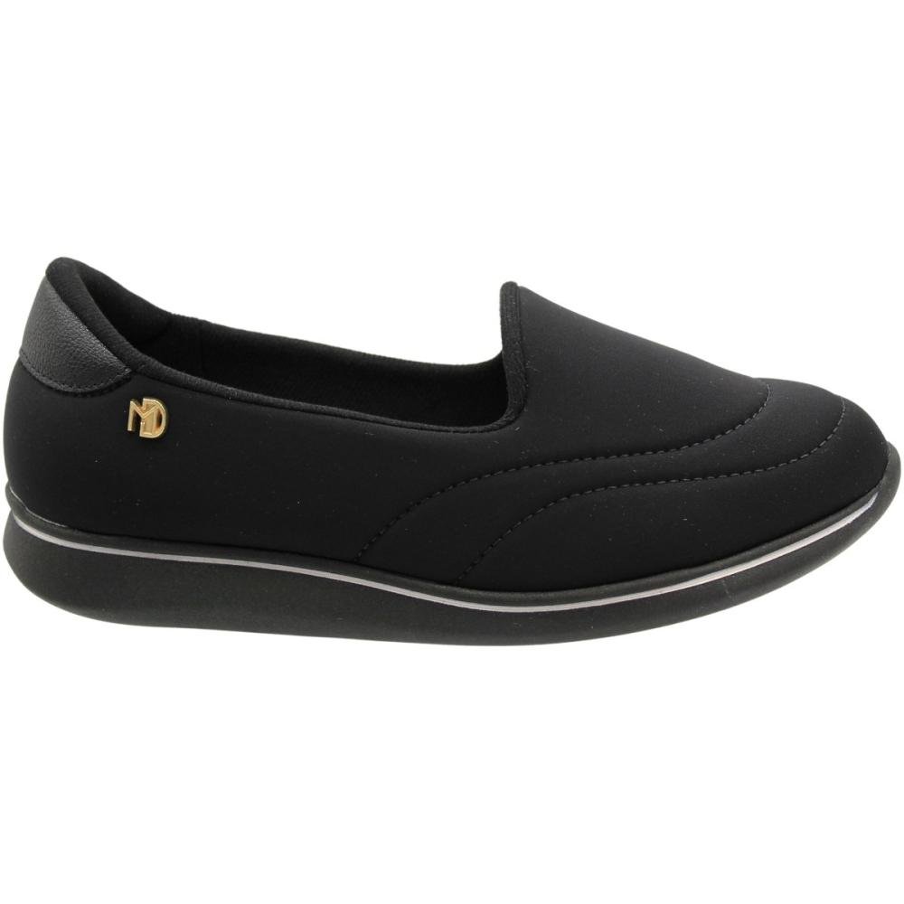 Tênis Modare Ultra Conforto Viena Nature Macio Feminino Preto 1