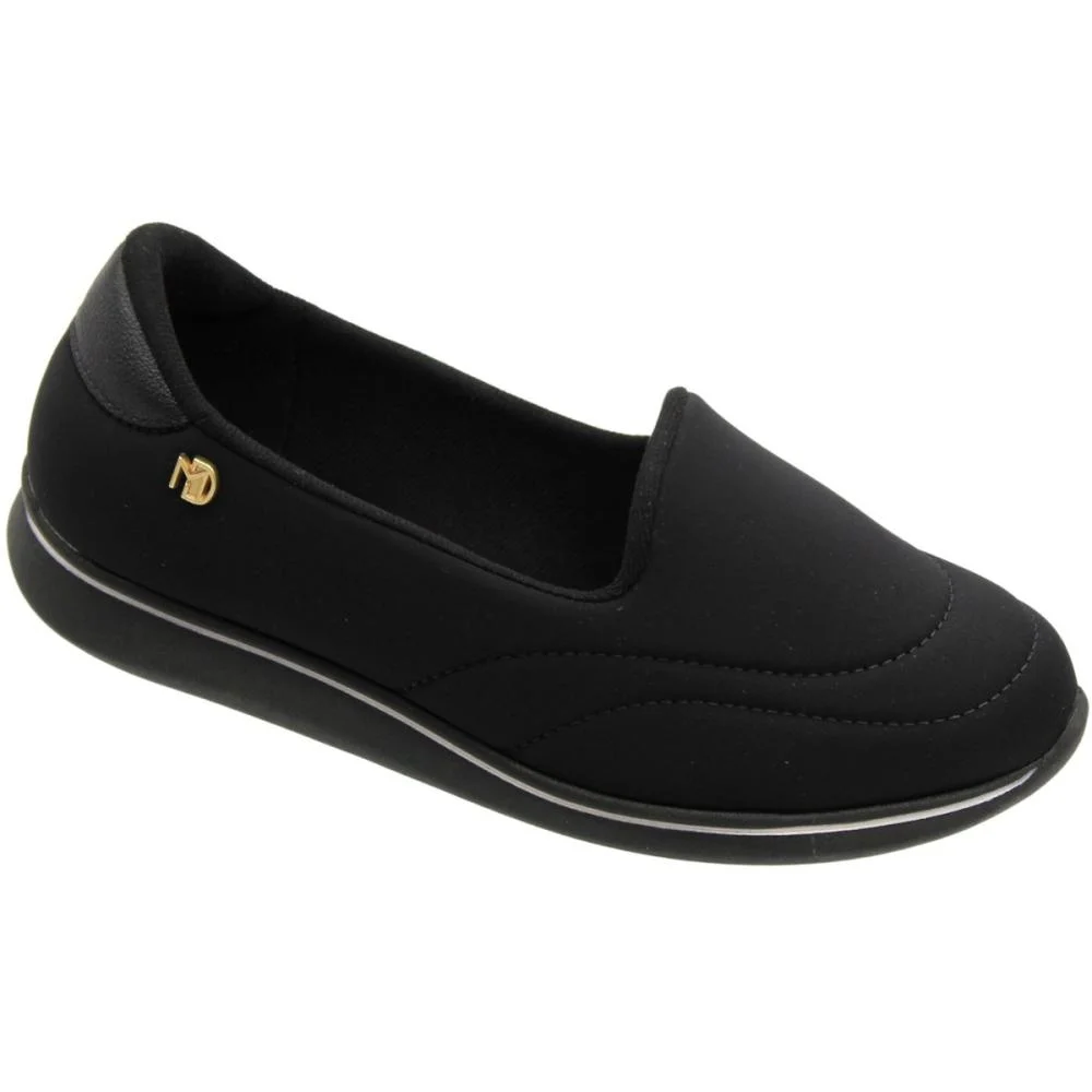 Tênis Modare Ultra Conforto Viena Nature Macio Feminino Preto 3