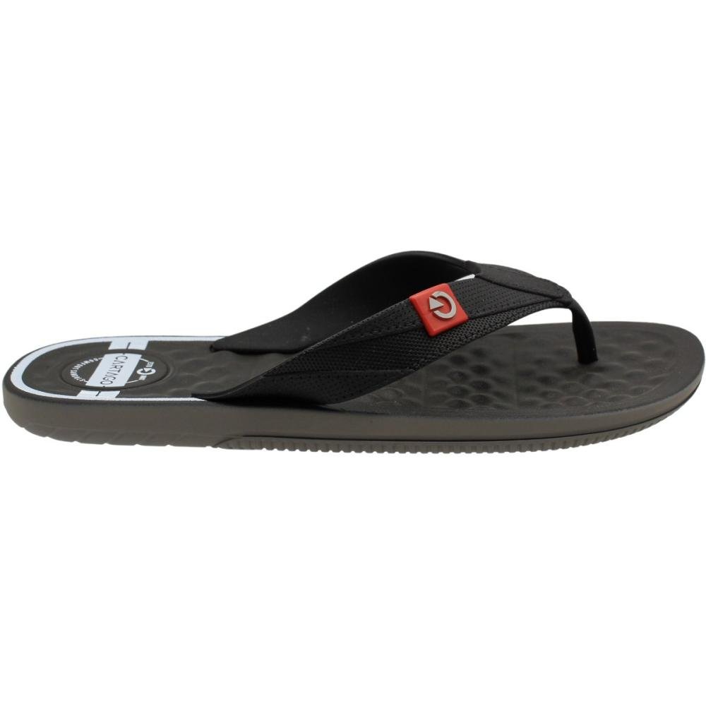 Chinelo de Dedo Cartago Arizona Confortável Masculino Preto 2