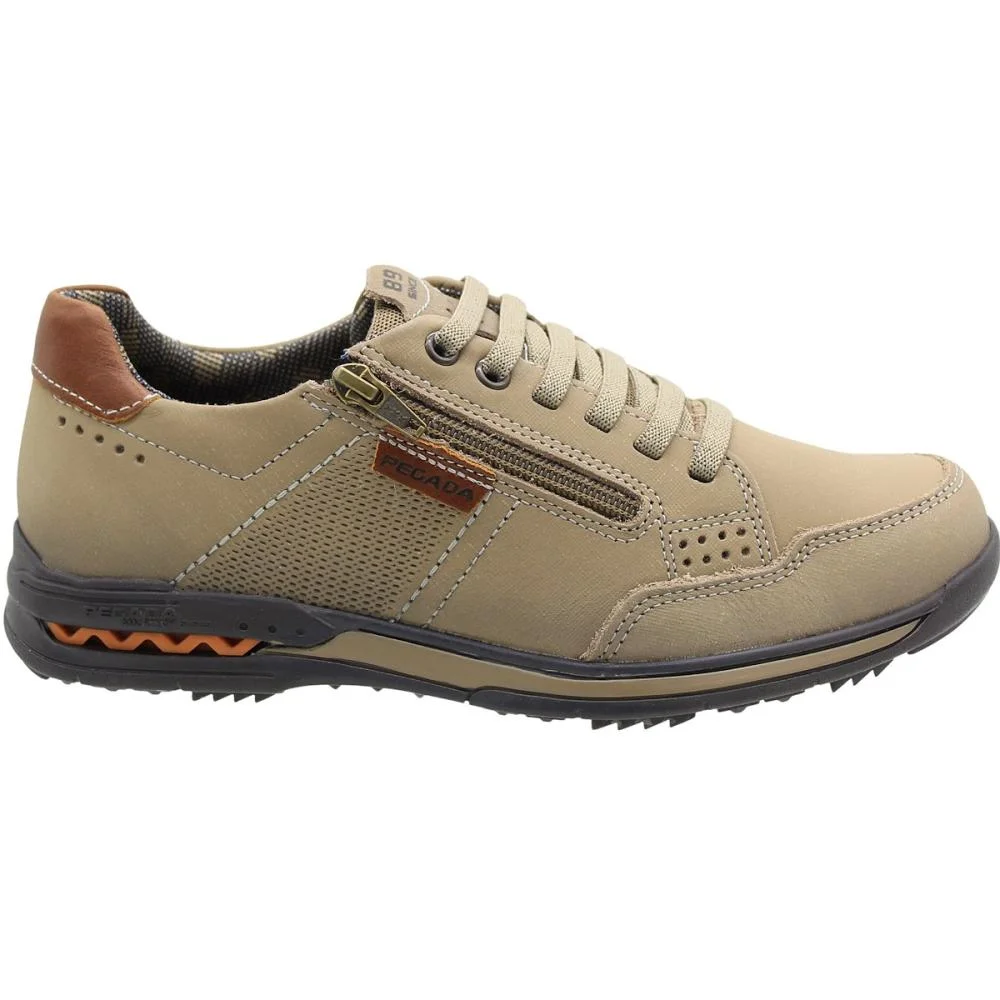 Sapatênis Pegada Washed Palmilha Amortech Masculino Marrom 2