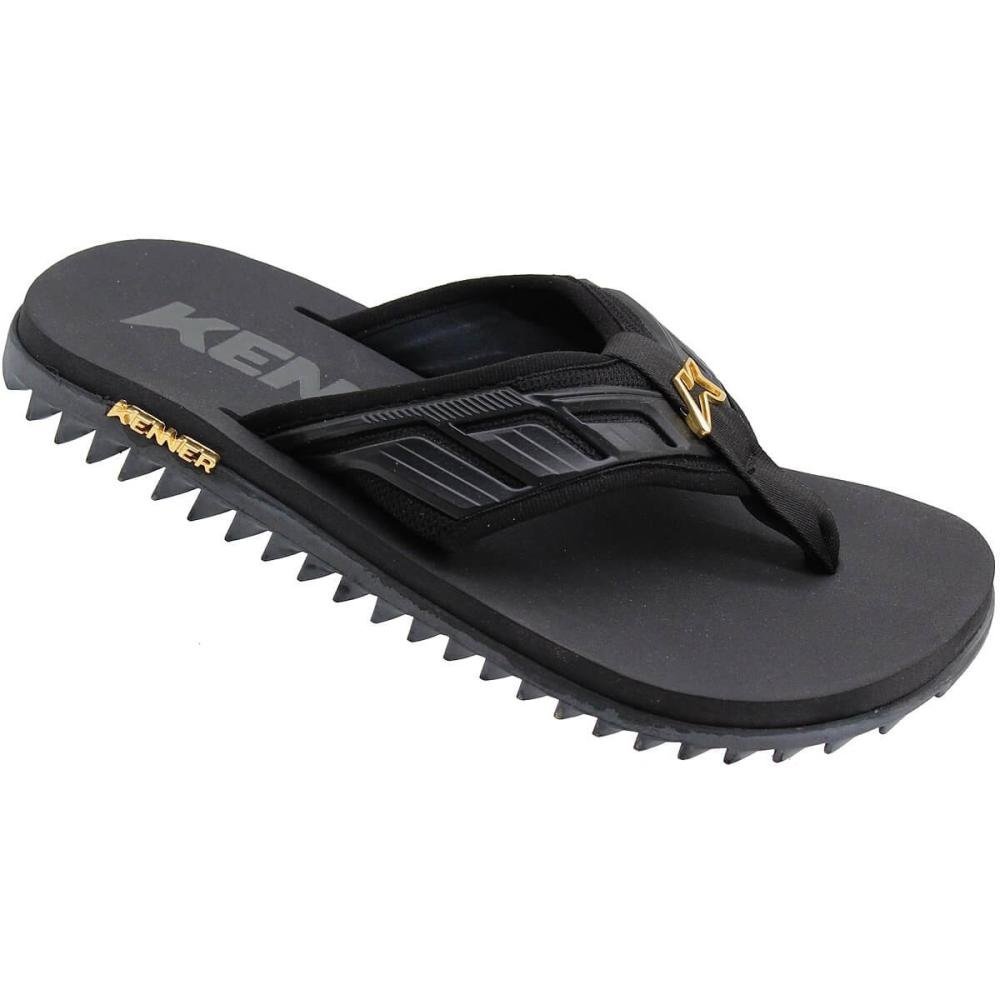 Sandália de Dedo Kenner Kivah Full Force Masculina Preto 2