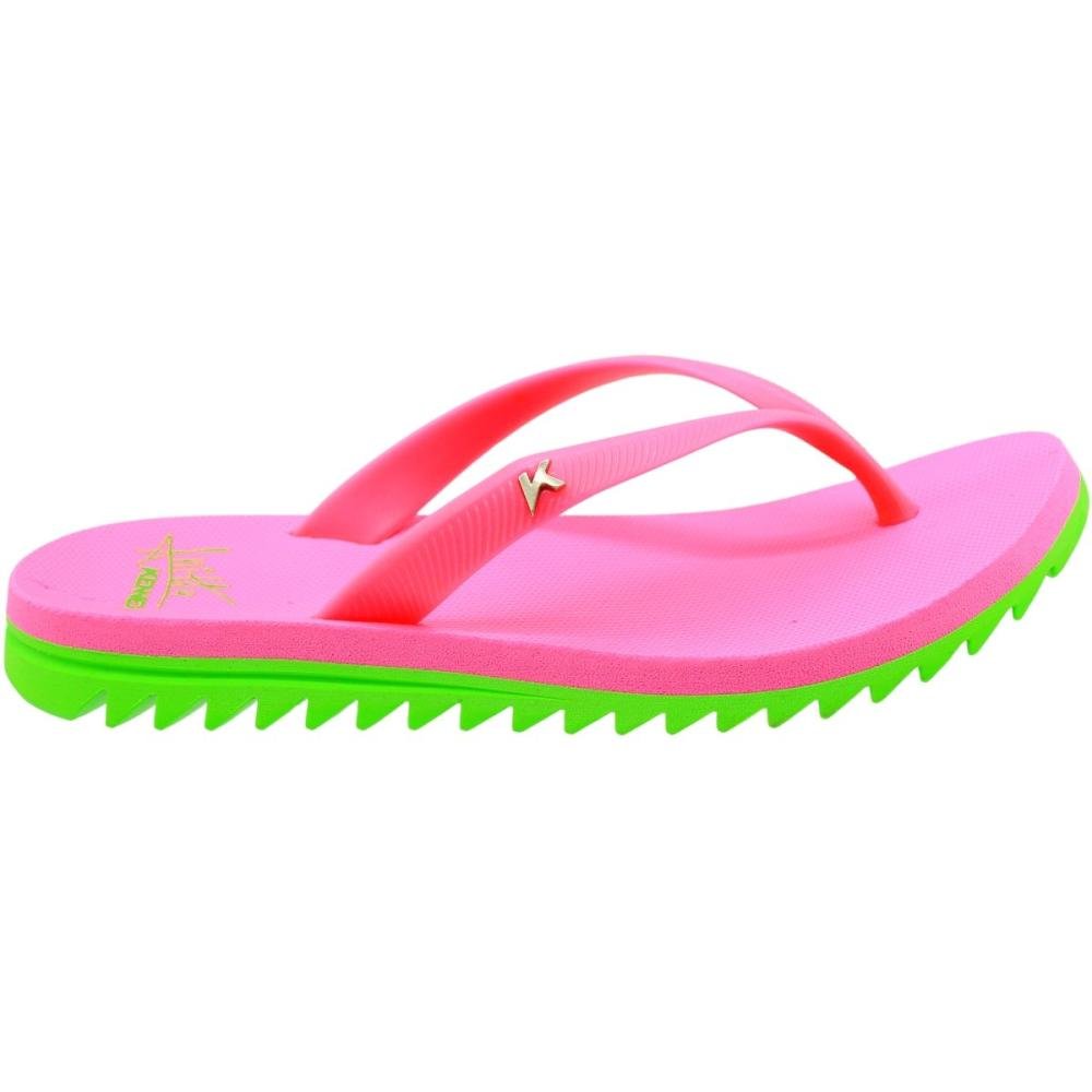 Sandália de Dedo Kenner Ibiza Anitta Vulcanizada Feminina Rosa 2