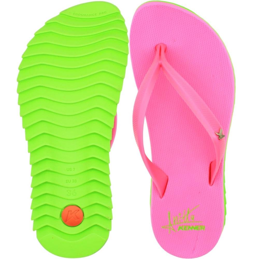 Sandália de Dedo Kenner Ibiza Anitta Vulcanizada Feminina Rosa 3