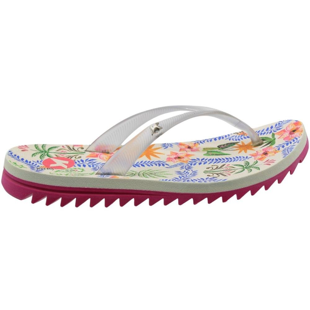 Sandália de Dedo Kenner Ibiza Pro Jardim Feminina Branco 2