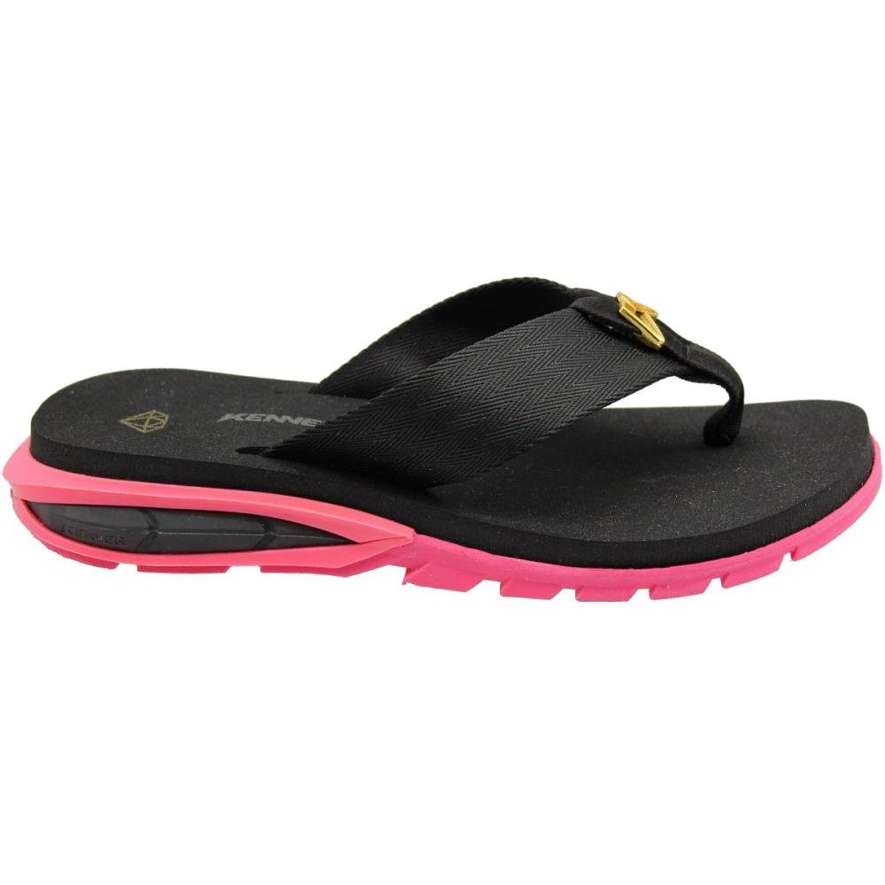 Sandália de Dedo Kenner Orak L7 Masculina Preto/Rosa 2