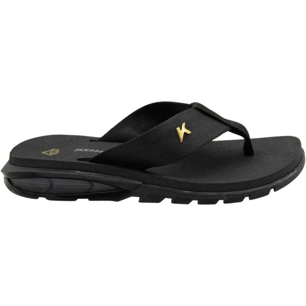 Sandália De Dedo Kenner Orak L7NNON Masculina Preto 2