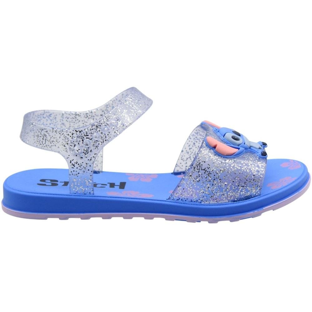 Sandália Papete Infantil Grendene Kids To Play Ajustável Menina Azul 1