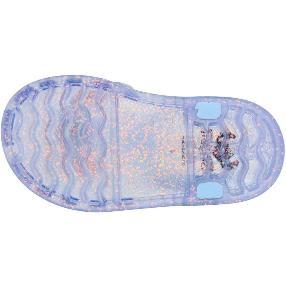 Sandália Rasteira Grendene Kids Duo Aranha Ajustável Menina Azul 5