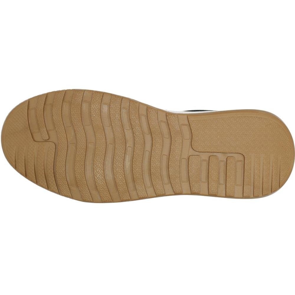 Tênis Casual Rossanfort Cadarço Elástico Texturizado Masculino Preto 5