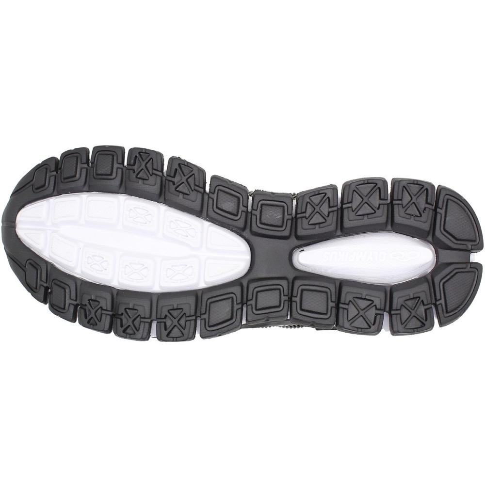 Tênis Performance Olympikus Dynamic Solado Macio Esportivo Masculino Preto/Laranja 5