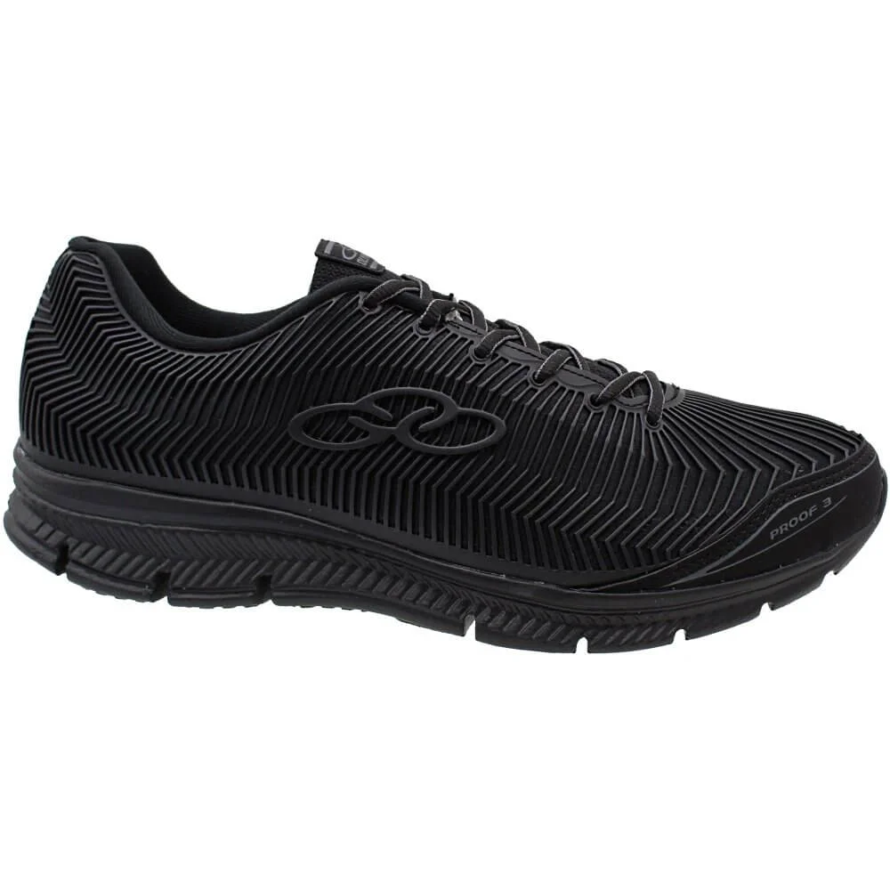 Tênis Esportivo Olympikus Proof 3 Solado Running EVA Leve Masculino Preto 2