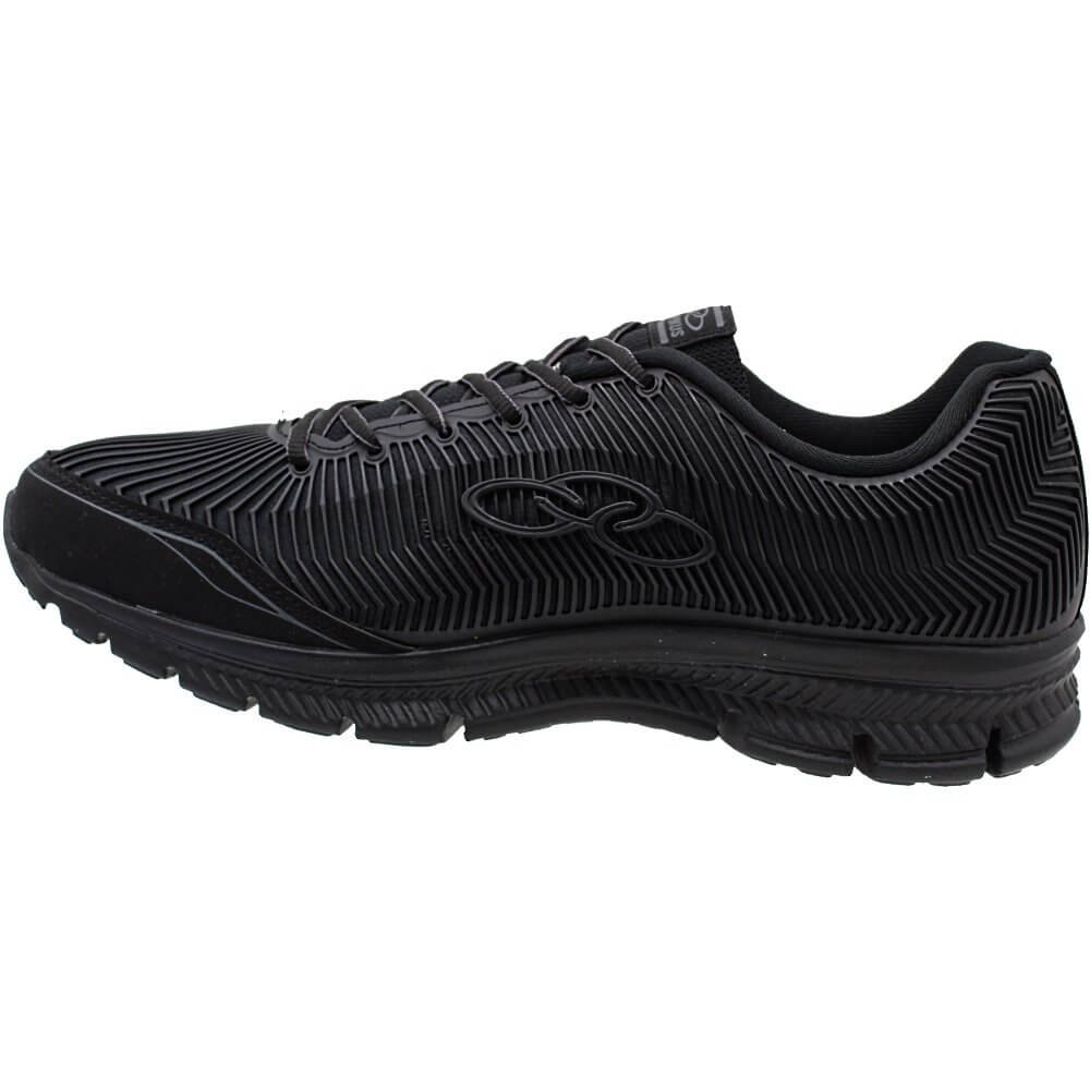 Tênis Esportivo Olympikus Proof 3 Solado Running EVA Leve Masculino Preto 3