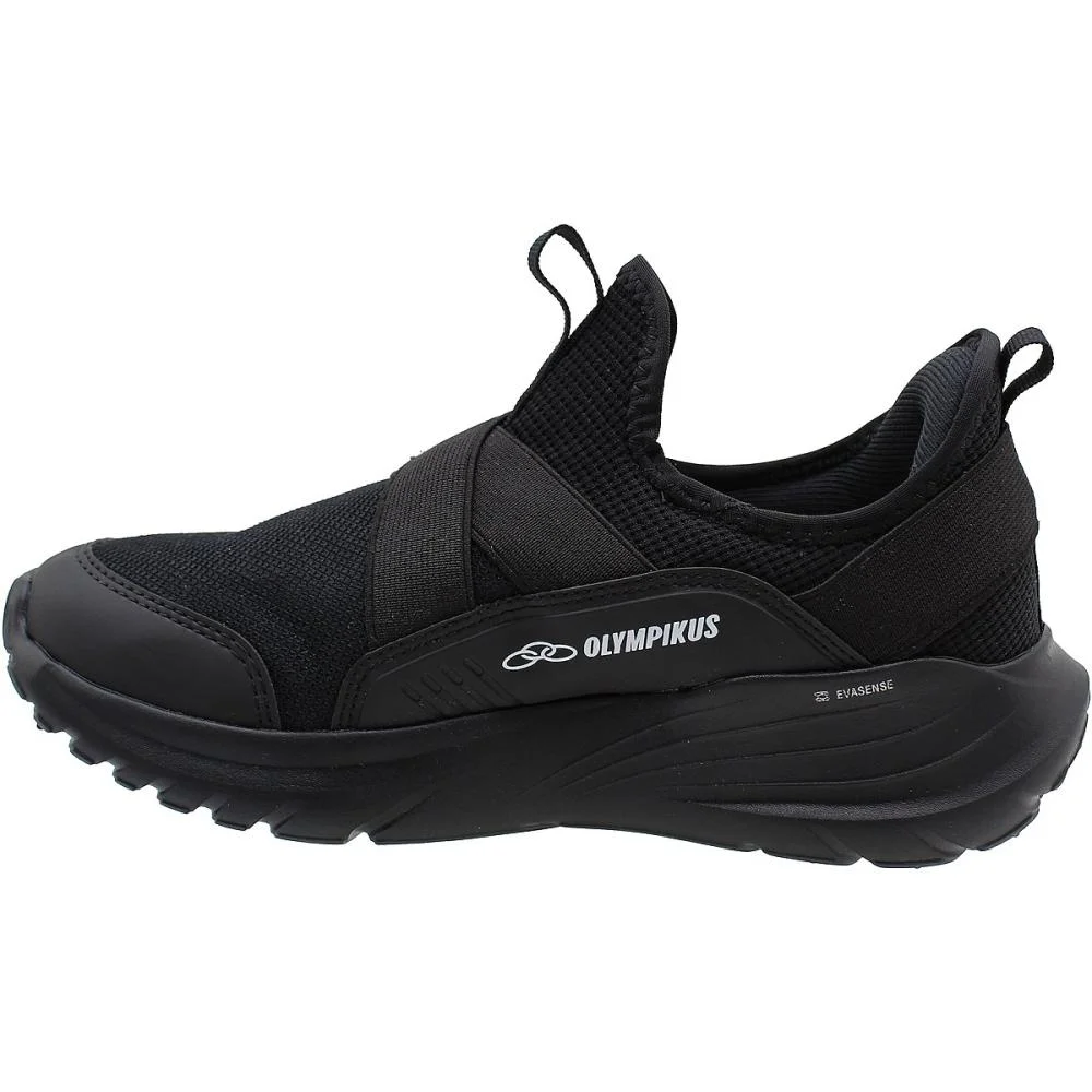 Tênis Esportivo Juvenil Slip On Olympikus Stream Masculino Preto 3