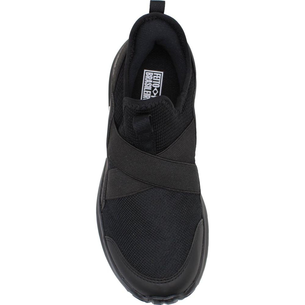 Tênis Esportivo Juvenil Slip On Olympikus Stream Masculino Preto 4