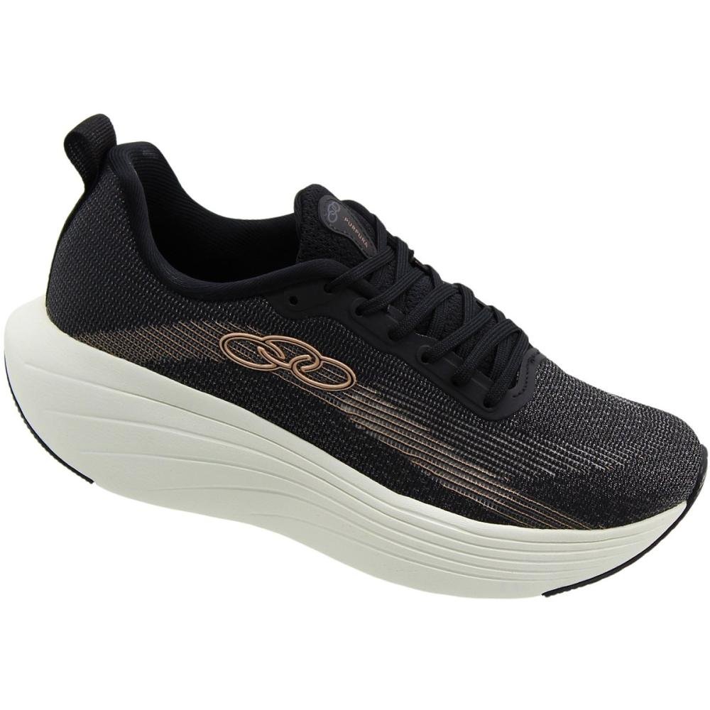 Tênis Esportivo Olympikus Purpura Feminino Preto 3