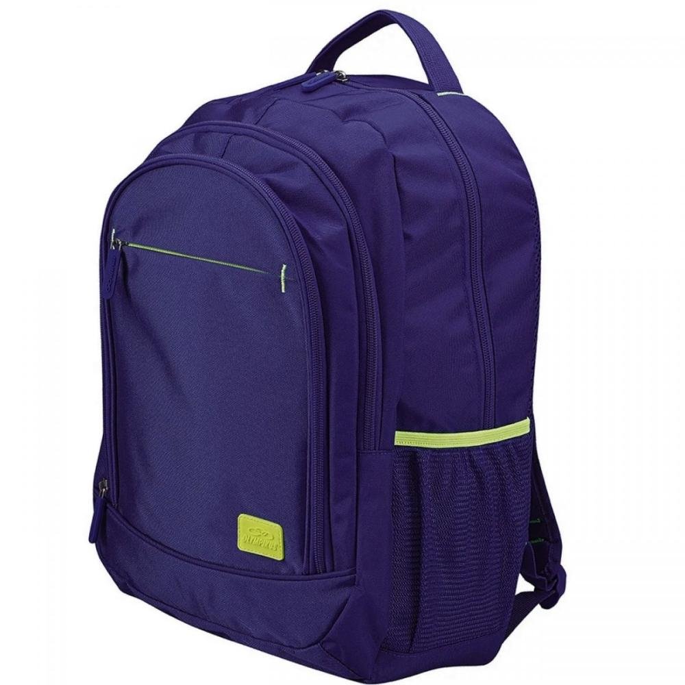 Mochila Olympikus Prime Laptop Poliéster Unissex Azul 3