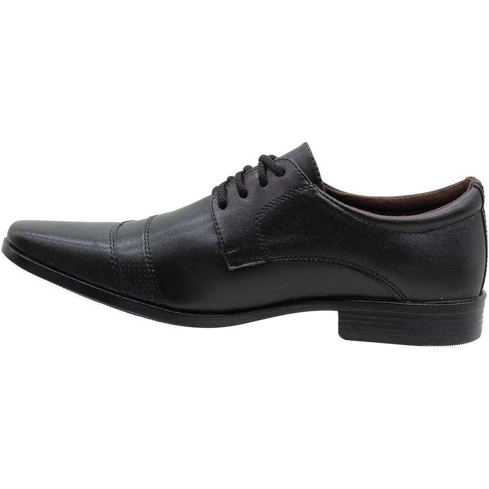 Sapato Social Bkarellus Com Cadarço Masculino Preto 3