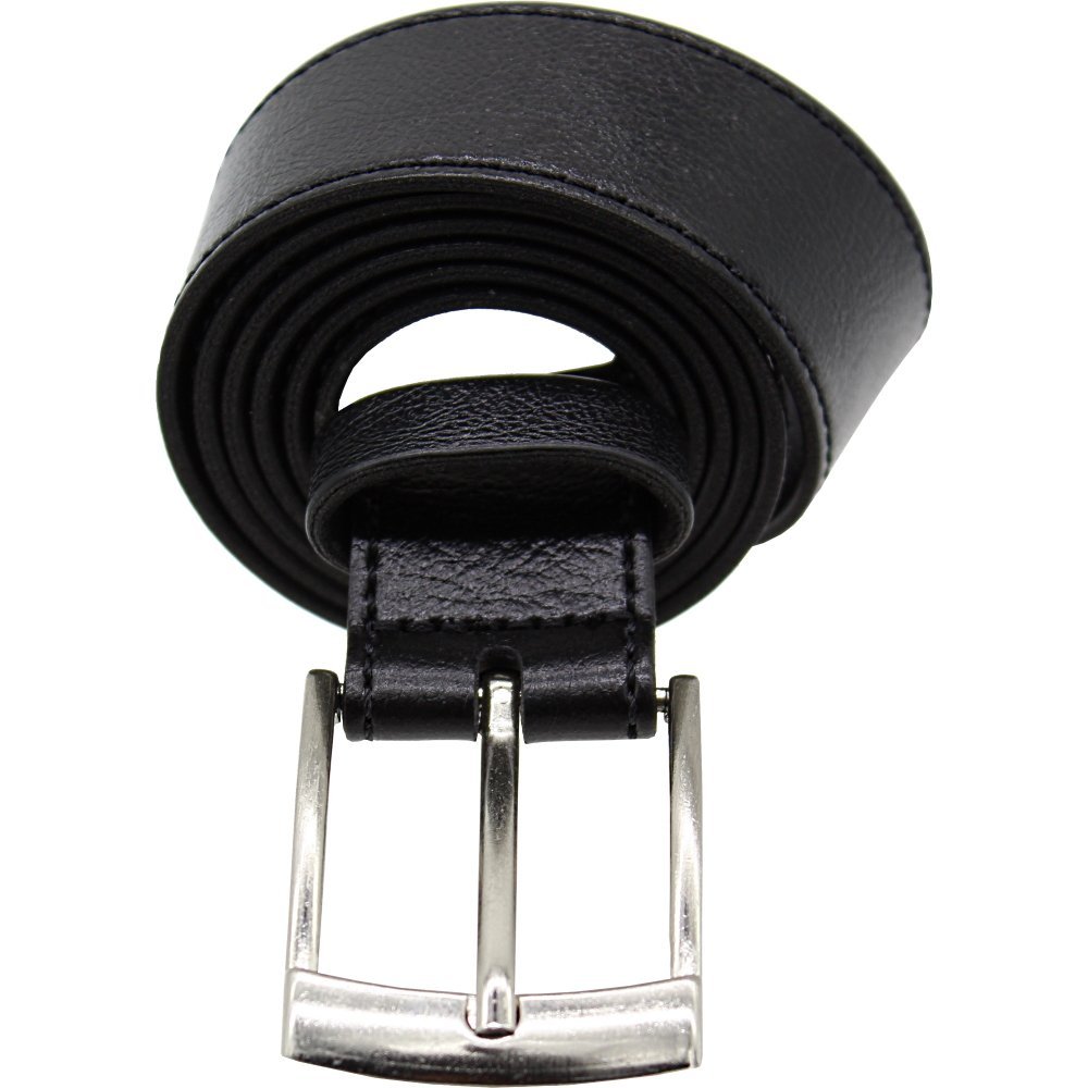 Cinto Social Fivela Sintético América Masculino Preto 3