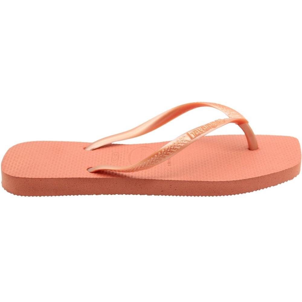 Chinelo de Dedo Havaianas Slim Square Basic Feminino Rosa 2
