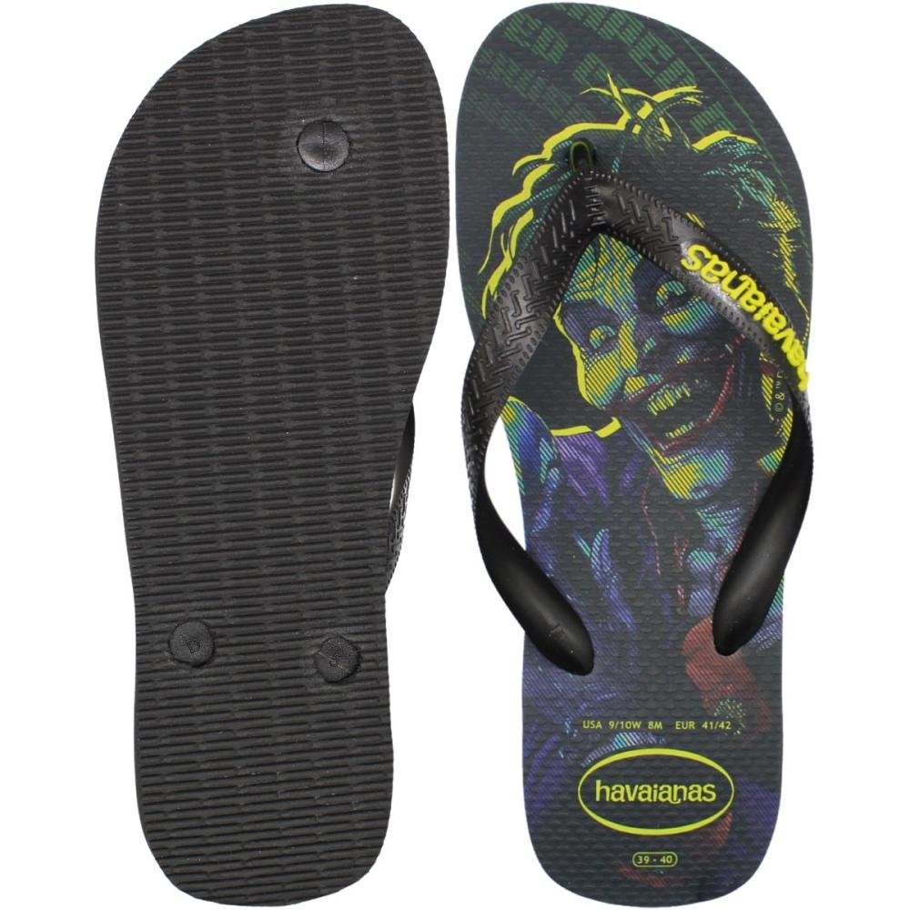 Chinelo de Dedo Havaianas Top Preto/Verde 3