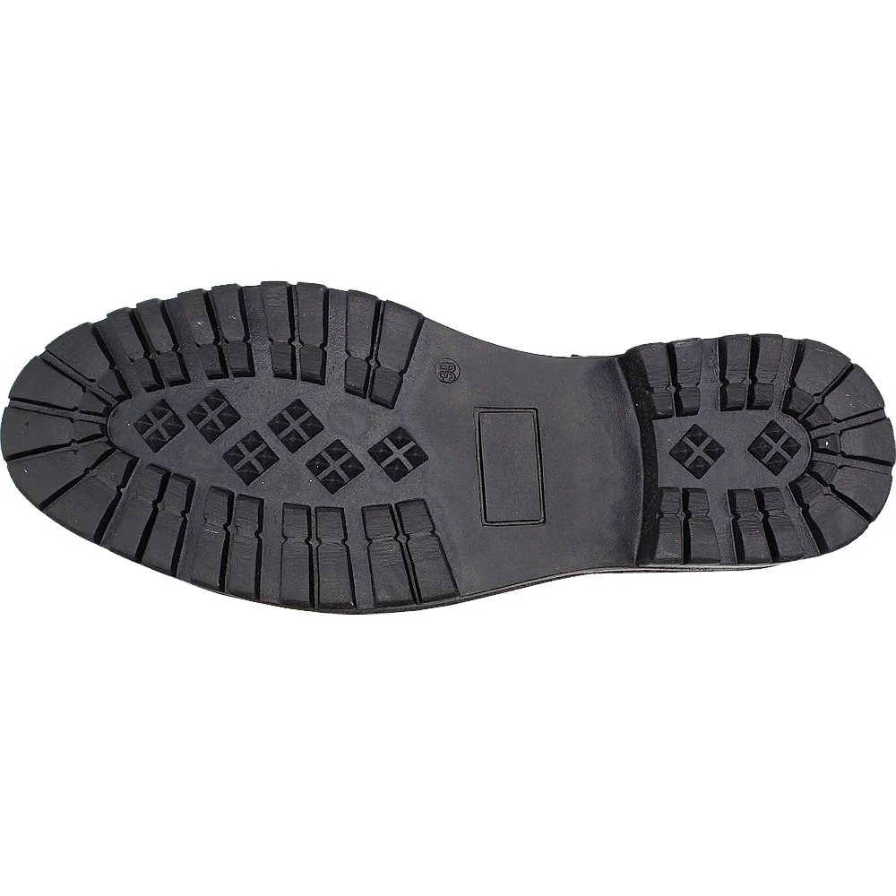 Bota Casual Coturno Wonder Resistance Cano Curto Cadarço E Zíper Masculina Preto 5