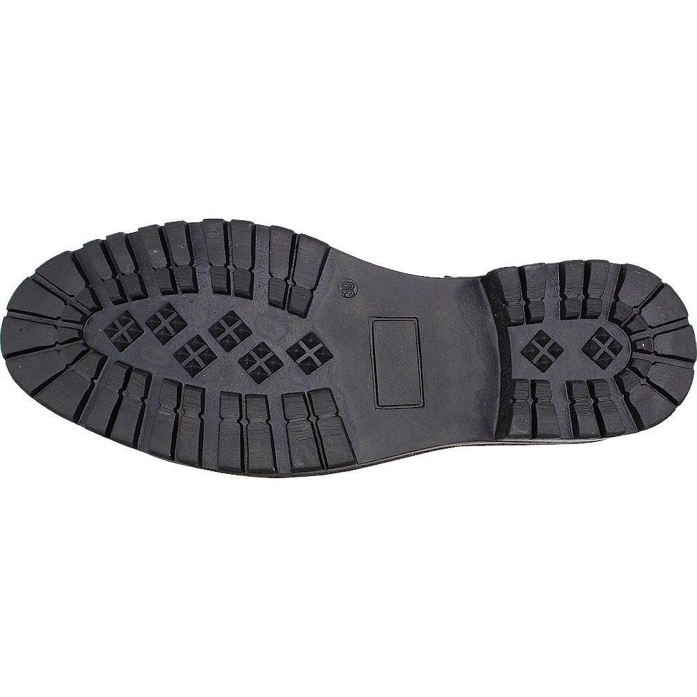 Bota Casual Coturno Wonder Resistance Cano Curto Cadarço E Zíper Masculina Preto 5