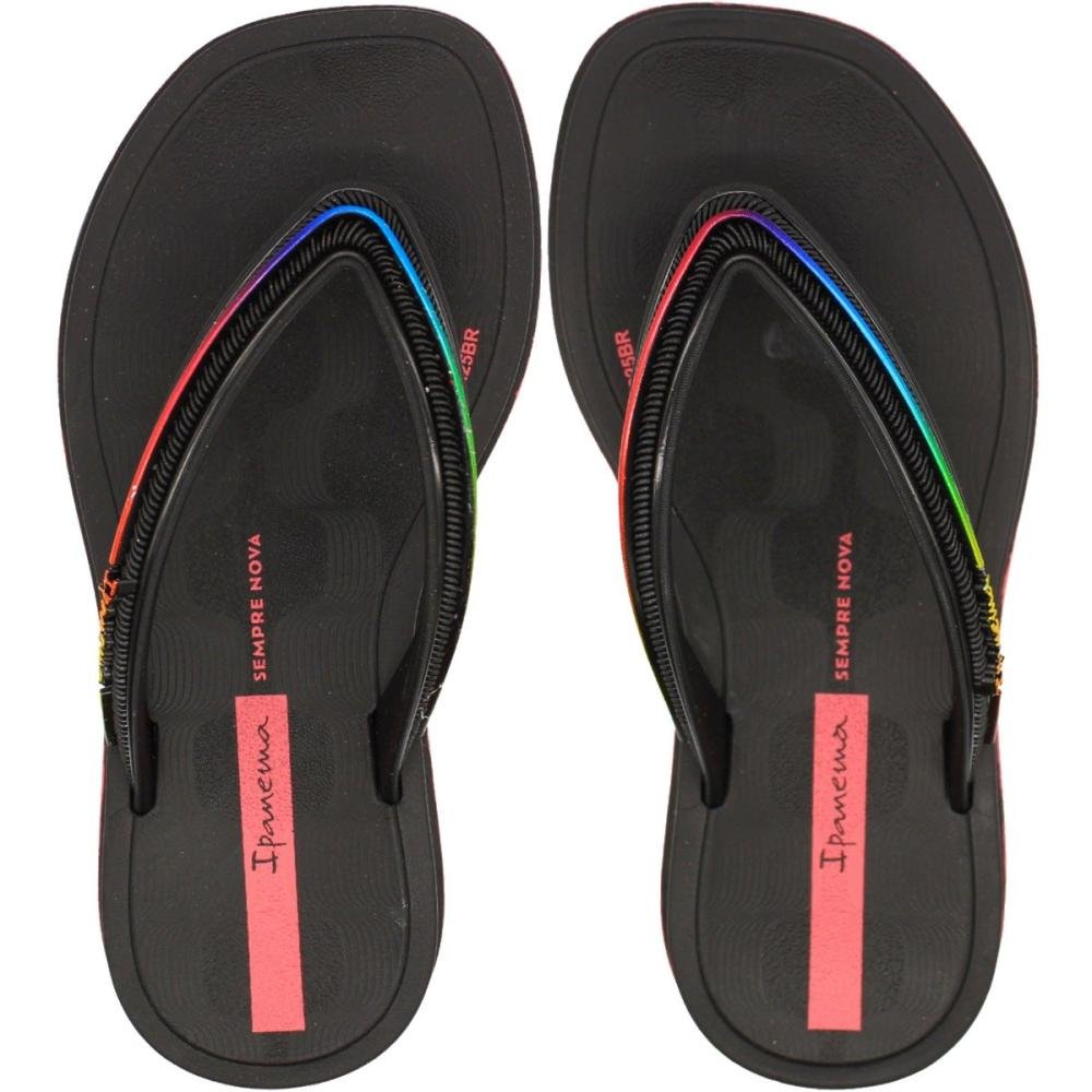 Chinelo De Dedo Infantil Ipanema Glow Sempre Nova Friso Metalizado Menina