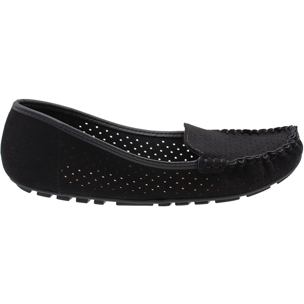 Sapatilha Mocassim Vizzano Camurça Flex Feminino  Preto 2