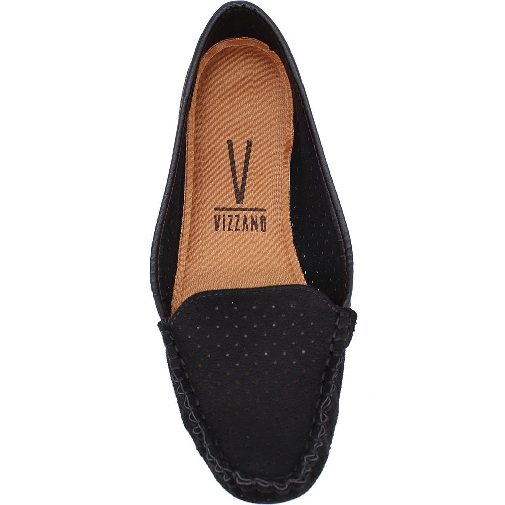 Sapatilha Mocassim Vizzano Camurça Flex Feminino  Preto 4