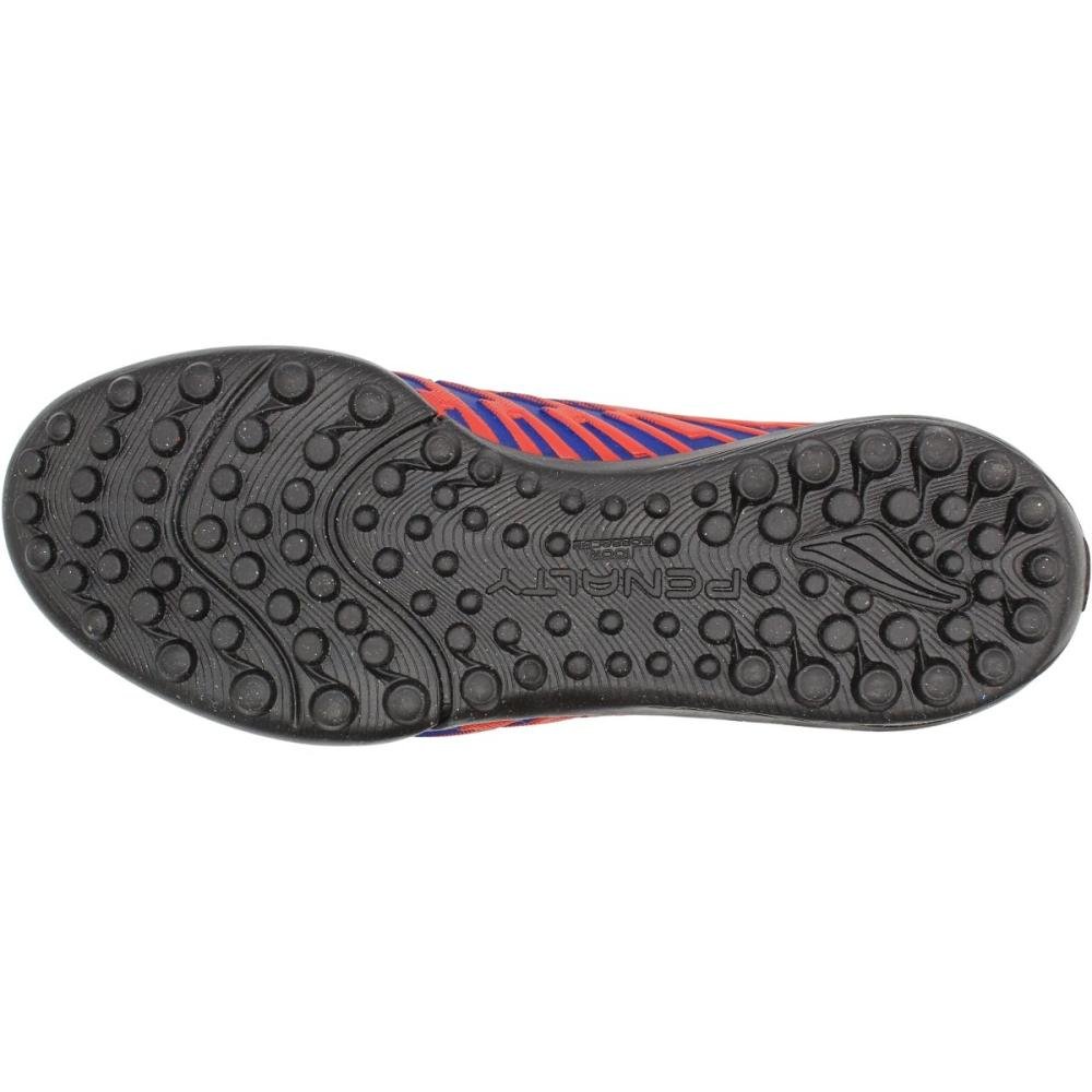 Chuteira Society Penalty Bravo Y3 Juvenil Masculina Azul/Vermelho 5