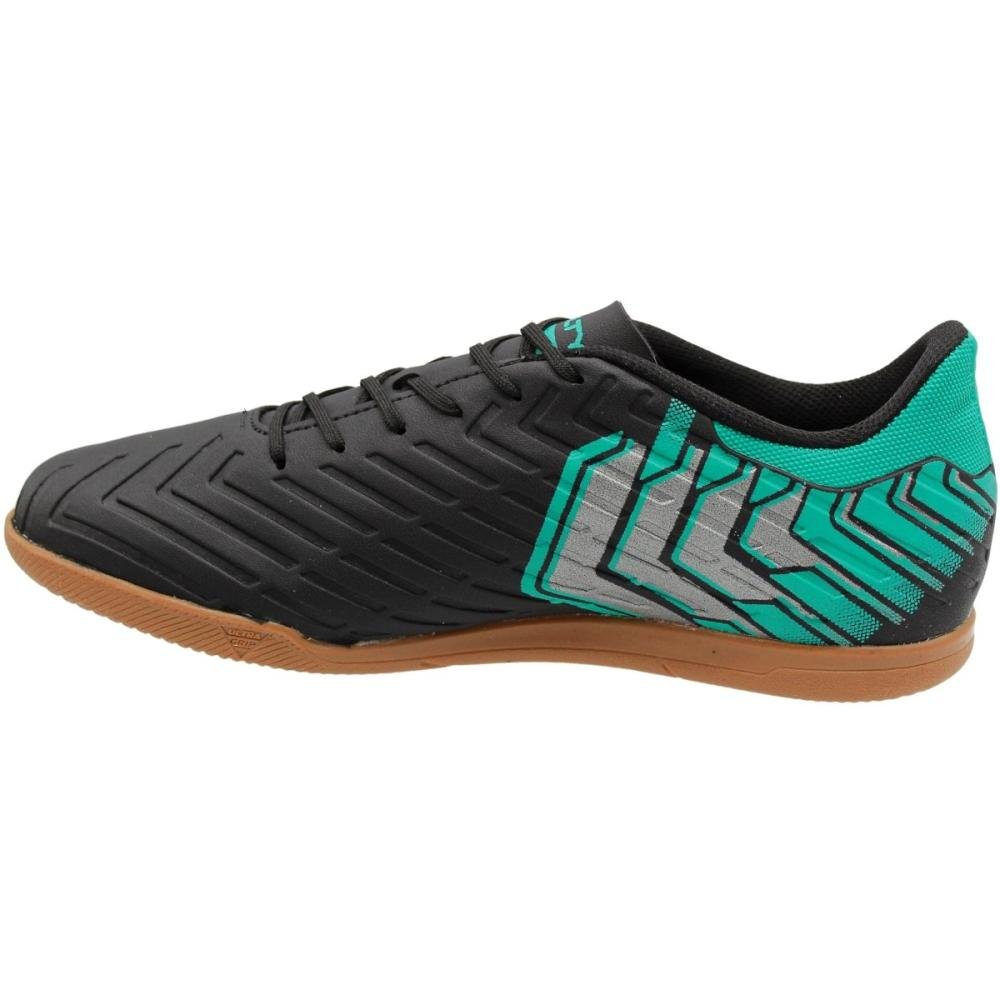 Chuteira Futsal Penalty Matis Y-3 Indoor Masculina Preto/Verde 2