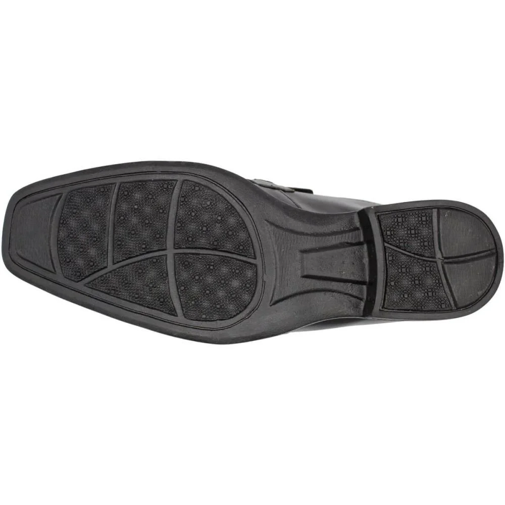 Sapato Social Mais Leve Com Textura Masculino Preto 5