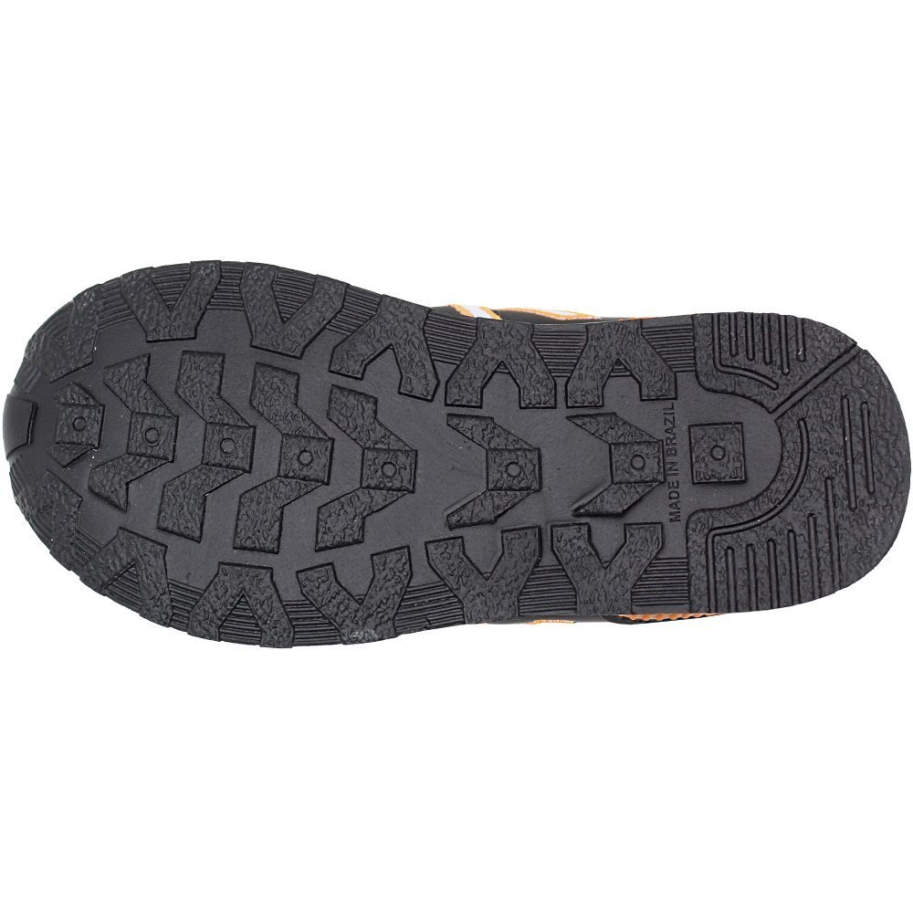Bota Juvenil Kid Star Masculino Preto/Laranja 4