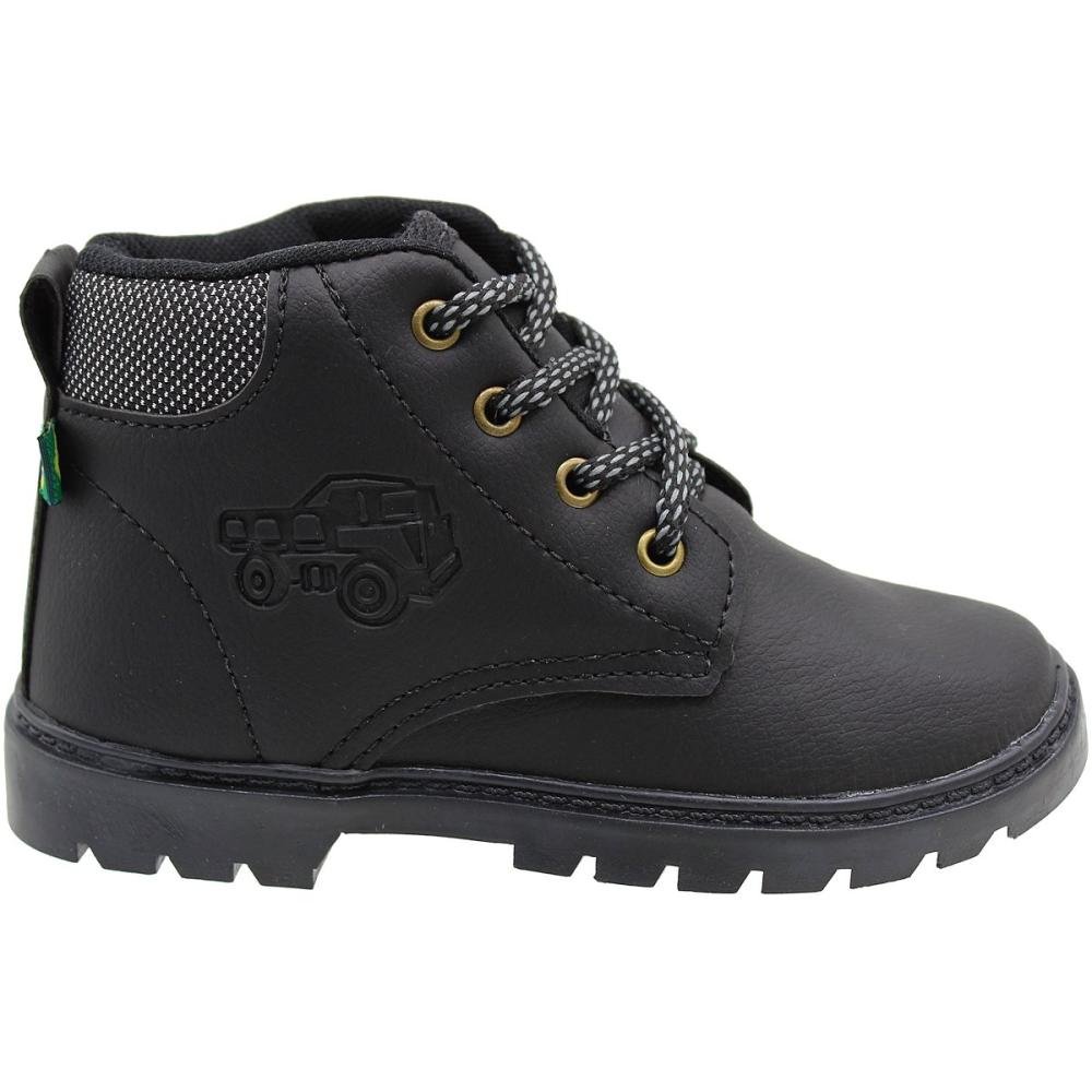 Bota Infantil Gibizinho Masculina Preto 2