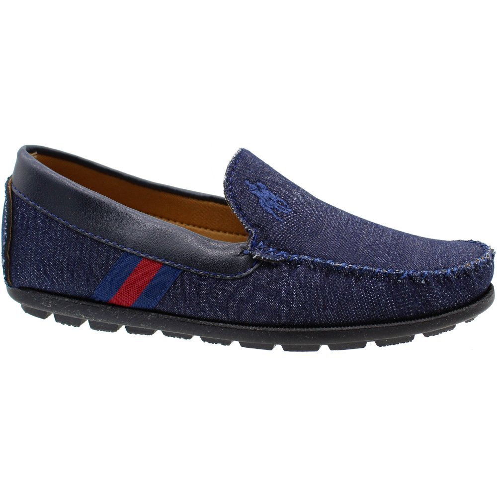 Sapatilha OPX Mocassim Macio Atanado Masculina Azul 2