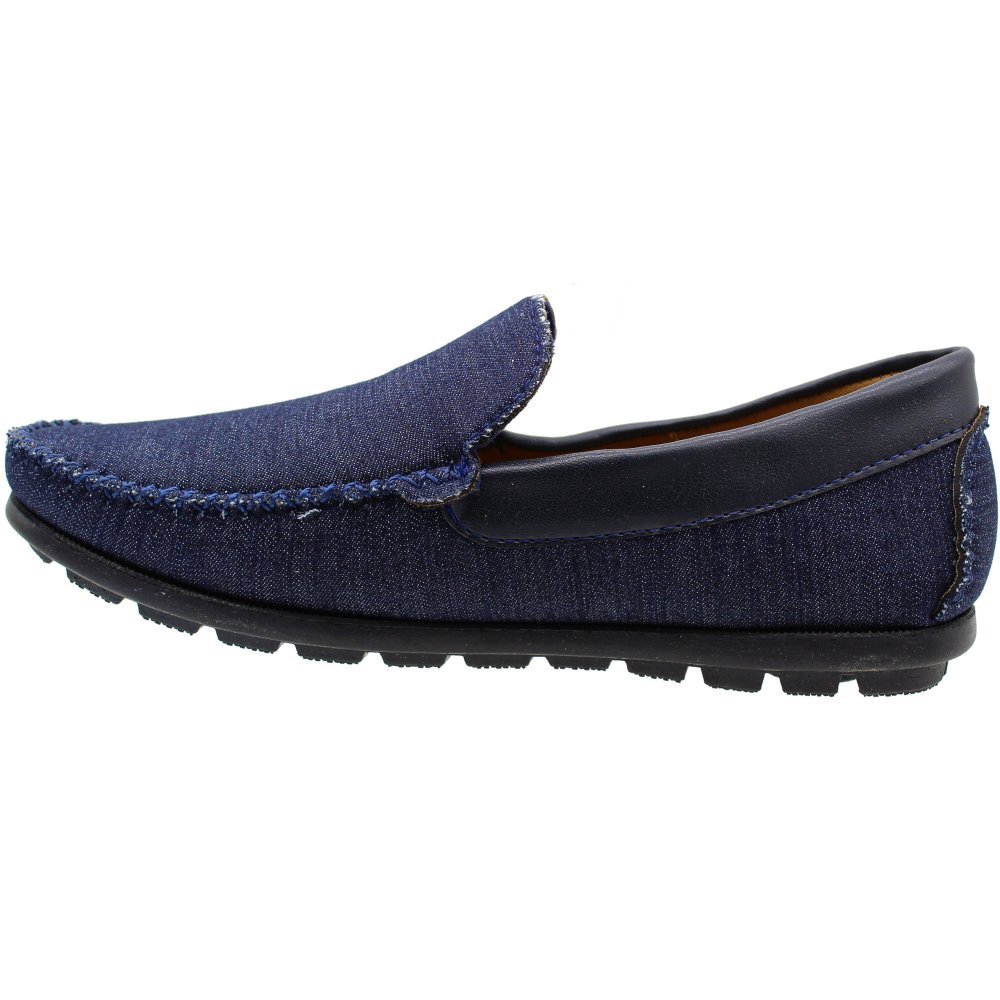 Sapatilha OPX Mocassim Macio Atanado Masculina Azul 3