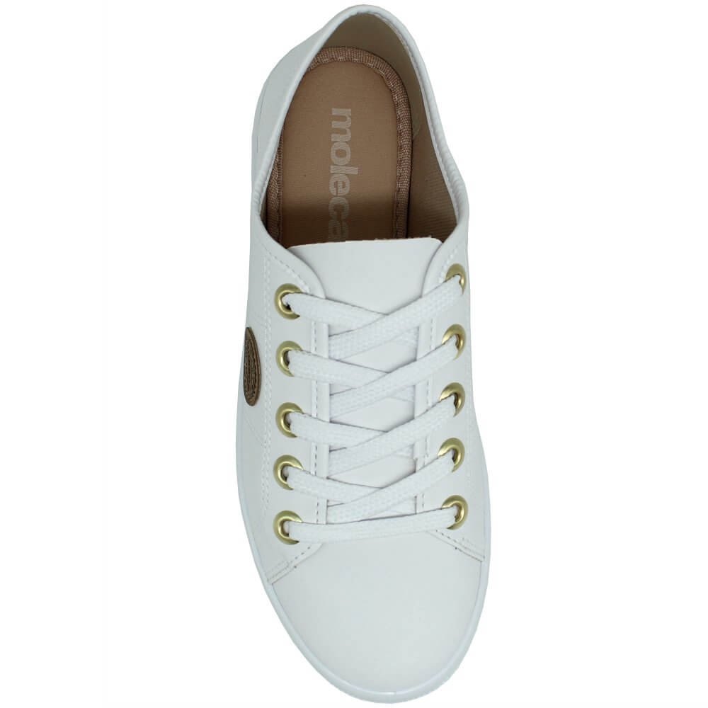 Tênis Moleca Napa Sardenha Neo Feminino Branco 2